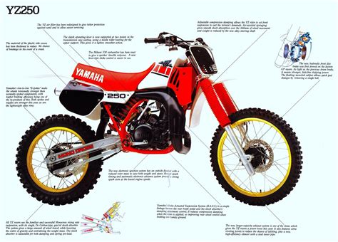 1985 Yamaha YZ Brochure Page 4 5 Tony Blazier Flickr