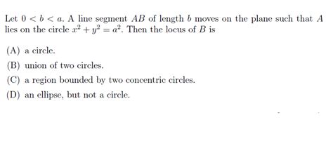 geometry - Finding the locus of a point - Mathematics Stack Exchange