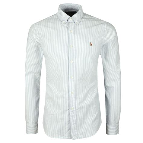 Polo Ralph Lauren Slim Fit Stripe Oxford Shirt Oxygen Clothing