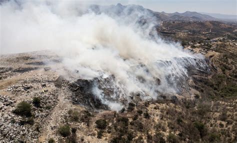 Declaran Emergencia En La Capital De Guanajuato Por Incendio De Basurero