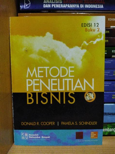 Metode Penelitian Bisnis Edisi Buku Donald R Cooper Lazada