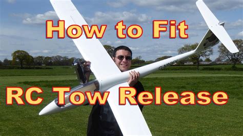 How To Fit A Tow Release Rc Glider Aerotowing Youtube