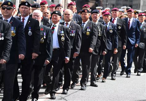 Heroes March Through Liverpool City Centre To Mark Armed Forces Day