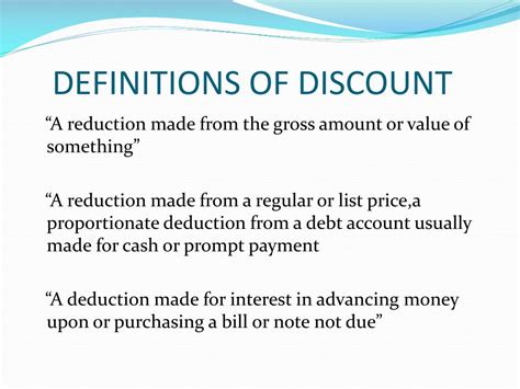 Ppt Discounting And Factoring Techniques Powerpoint Presentation