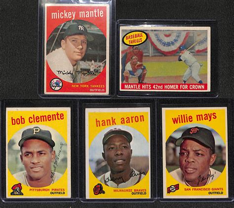 Lot Detail Topps Complete Baseball Card Set Of Cards