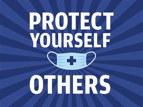 Yard Sign Protect Yourself Mask 24x18