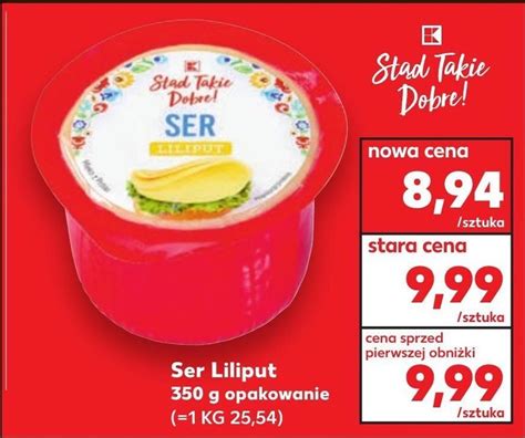 Promocja Ser stąd takie dobre w Kaufland