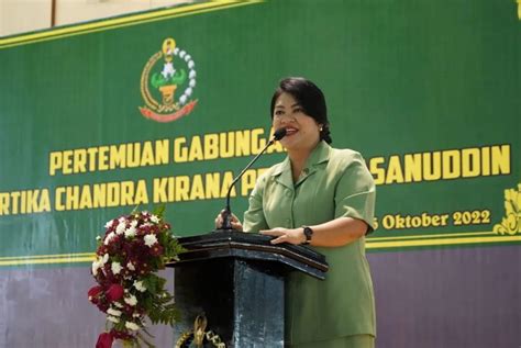 KEGIATAN PERTEMUAN GABUNGAN ANGGOTA PERSIT KARTIKA CHANDRA KIRANA