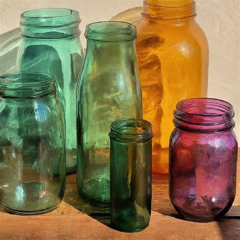 How To Make Colored Glass Jars Step By Step Guide