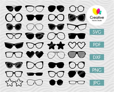 Sunglasses SVG Bundle | Creative Vector Studio