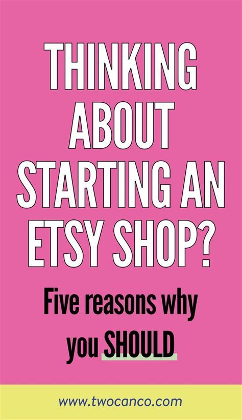 5 Reasons To Sell On Etsy — Twocan Things To Sell Sell On Etsy