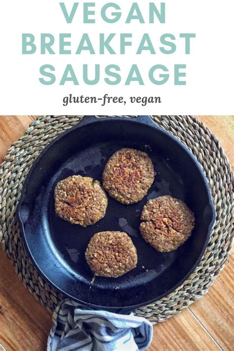 Vegan Breakfast Sausage Vegan Breakfast Sausage Recipe Sausage Breakfast Breakfast