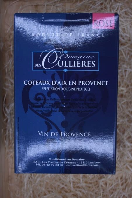 Aop Coteaux D Aix En Provence Domaine Des Oulli Res L