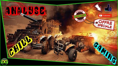 SPONSORS 0 99 E LIVE ANALYSE DE VOS CHAÎNE YouTube GAMING CROSSOUT