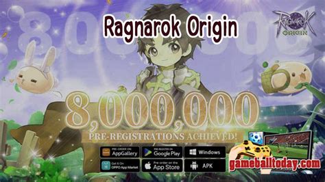 Ragnarok Origin ลงทะเบียนล่วงหน้ากว่า 8000000 คนจะเปิด 642023