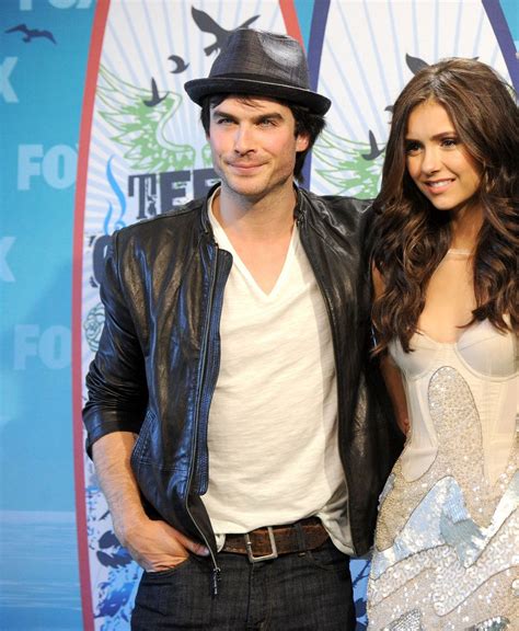 Ian And Nina Teen Choice Awards Ian Somerhalder And Nina Dobrev Photo