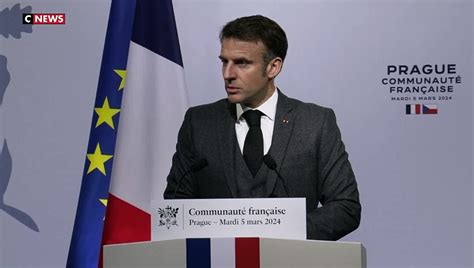 Emmanuel Macron La guerre est revenue sur notre sol Vidéo Dailymotion