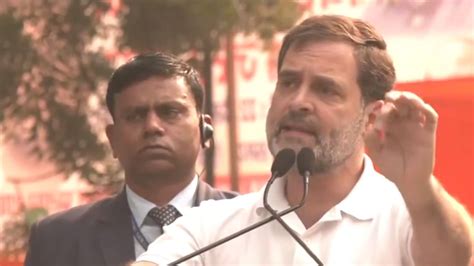 Rahul Gandhi Slams Bjp Says ‘all Mps Ran Away When Parliament Security