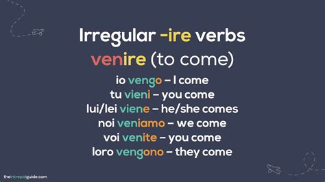 How To Conjugate Italian Verbs In Simple Steps Italian For Beginners