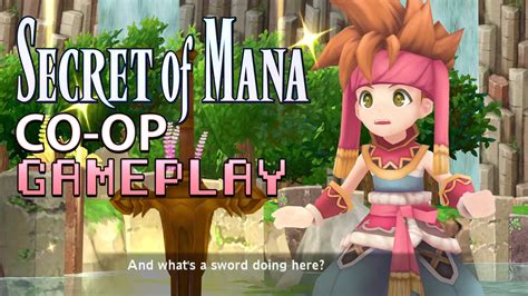 Secret of Mana Remake New Co-Op Gameplay! - Fextralife