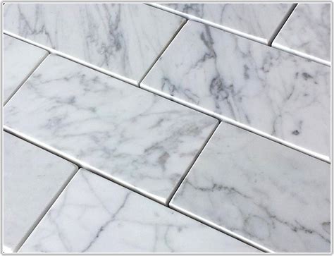 Carrara Marble Subway Tile Grout Color Tiles Home Decorating Ideas