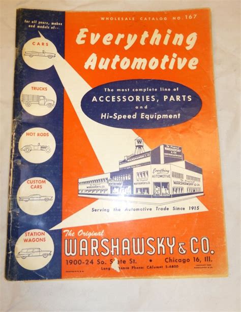 Warshawsky Jc Whitney The Gigantic And World Famous Chicago Auto Parts