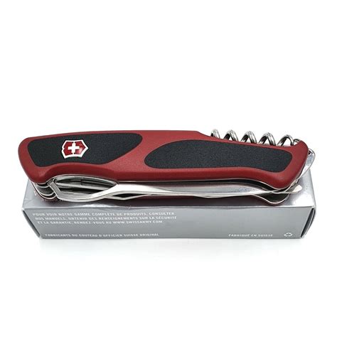 Victorinox Rangergrip 57 Hunter Red W Black Grip Swiss Army Knife