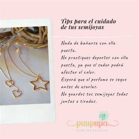 Tips De Cuidados De Tus Joyas Puupupa