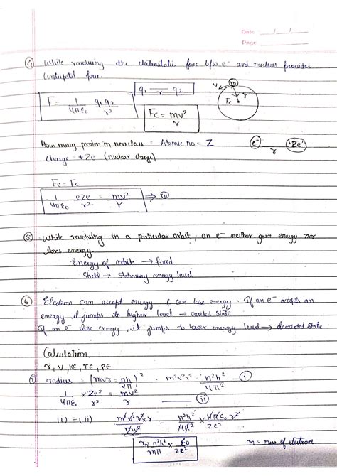 Solution Structure Of Atom Class Ncert Iit Jee Physical Chemistry