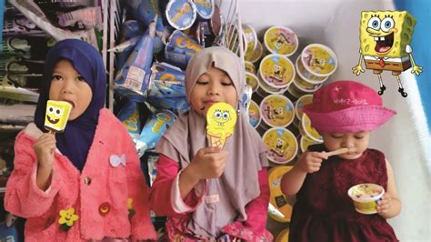 Nanau Dan Kaka Beli Borong Es Krim SpongebobIce Cream Spongebob YouTube