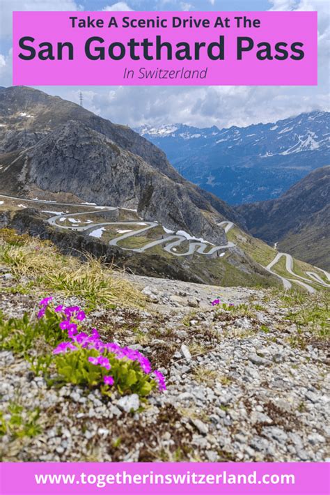 An Alpine Scenic Drive The San Gotthard Pass In Switzerland