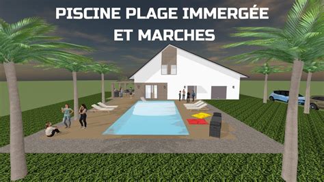 Kozikaza tuto piscine marches et plage immergée YouTube