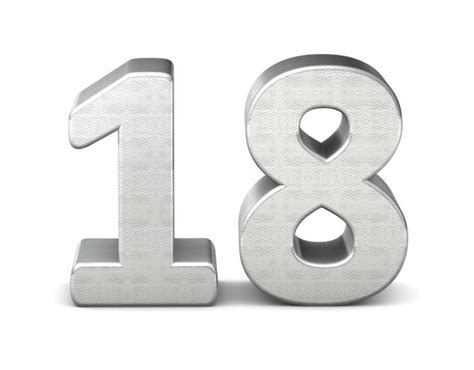 Number 18 Banco De Fotos E Imágenes De Stock Istock