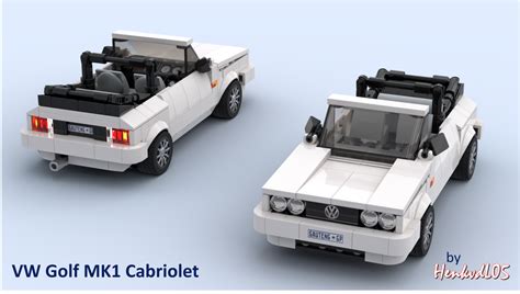 Lego Moc Mocturnal Vw Golf Mk1 Cabriolet Rabbit Clipper By