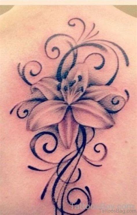 Tribal And Lily Flower Tattoo Tattoo On Cover Up Tattoos Hot Tattoos