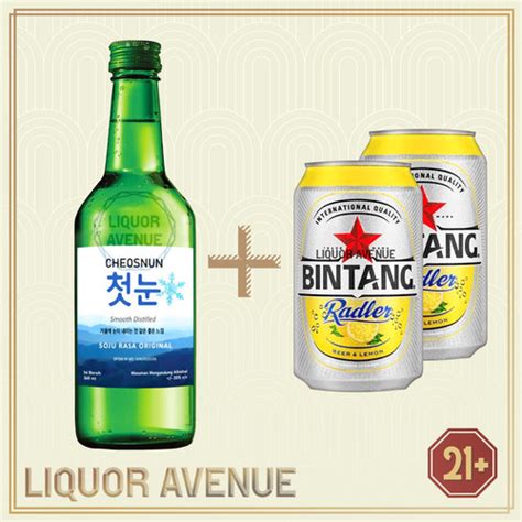 Jual Cheosnun Soju Original Ml Beer Bintang Radler Lemon Can