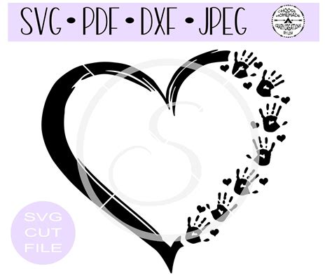 Baby Handprint SVG