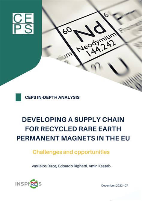 PDF Developing A Supply Chain For Recycled Rare Earth Permanent