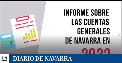 Informe De La C Mara De Comptos Sobre Las Cuentas Generales De Navarra