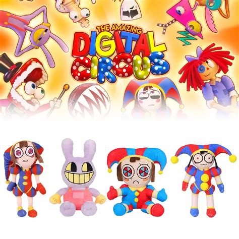 El Incre Ble Juguete De Peluche De Circo Digital Juego De Anime Payaso