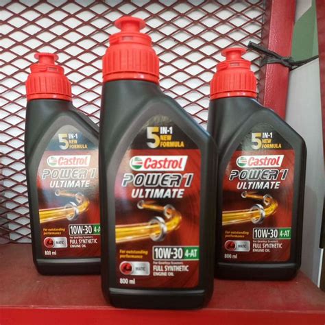 Jual Castrol Power1 Ultimate Matic 10W 30 800ml Shopee Indonesia