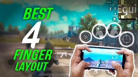 Best 4 Finger Layout Setup Best 4 Finger Claw Control Pubg Mobile