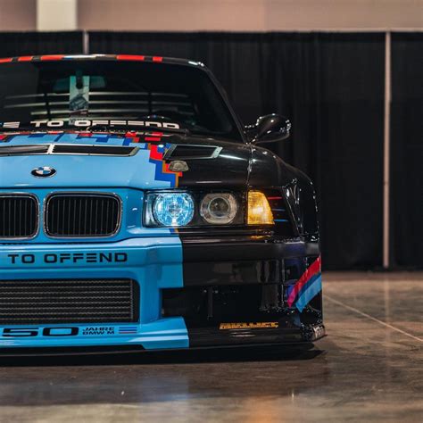 Sema 2022 First Kyza Designed E36 Bmw M3 Lto Widebody Debuts In Gtr Style