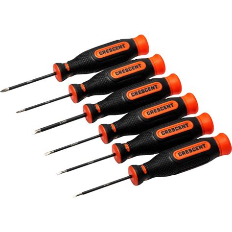 Crescent Screwdriver Sets Screwdriver Types Included Phillips Slotted Container Type