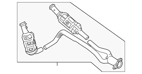 Ford Catalytic Converter Gk Z F F Oem Parts Online