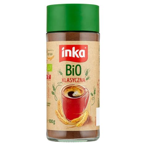 Inka Bio Classic Soluble Cereal Coffee With Delicate Taste Without