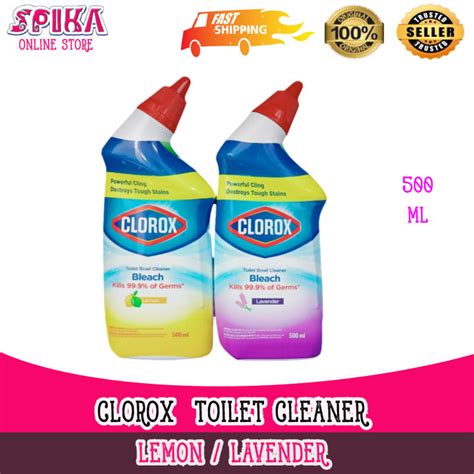 New Clorox Toilet Bowl Cleaner Bleach 500ml Lazada