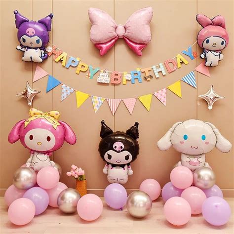 Sanrio Sanrio Theme Girl Birthday Party Dress Up Year Old Atmosphere