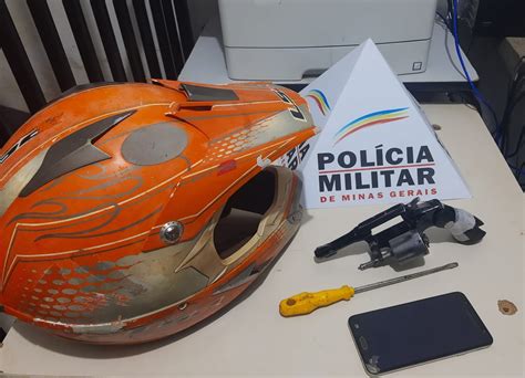 Adolescente é Apreendido Com Revólver E Moto Furtada Em Unaí Grande