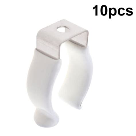 10pcs T8 U Clips Holder Bracket For Led Light Bulb Tube Mounting Pipe Clamps Us Ebay